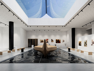 The Modern Museum 3d model