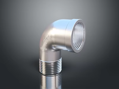 Modern Silver Metal Lighting Combination with Sleek Design for Home Interior Decor 3d model