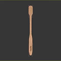 Capilo Toothbrush With Pink Handle And Brown Bristles For Daily Hygiene Use
