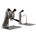 New coffee machine combination machine equipment coffee machine intelligent commercial equipment 3d model