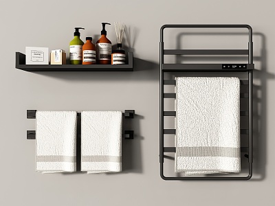 Electric Towel Rack Towel Rack Towel Rack Towel Rack Towel Storage Rack model