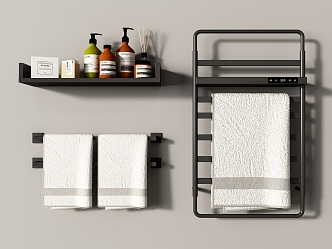 Electric Towel Rack Towel Rack Towel Rack Towel Rack Towel Storage Rack 3d model