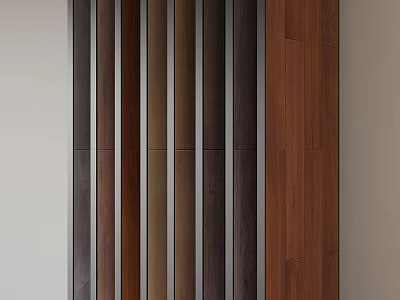 Wooden Flooring Various Color Options And Samples For Home Interior Design 3d model