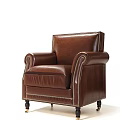 Double sofa 3d model