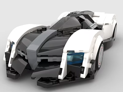 LEGO Toy sports car Car Vehicle Supercar 3d model