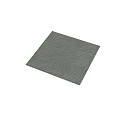 Square Gray Rug With Intricate Geometric Patterns And Textured Surface Design