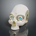 Sci-Fi Helmet Alien Helmet High Tech Helmet Game Helmet 3d model