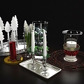 Jane's Candlestick Christmas 3d model