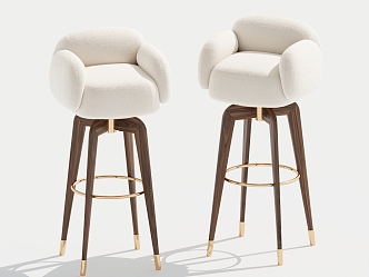 Bar Chair High Stool Bar Stool 3d model