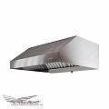 Stainless Steel Commercial Kitchen Range Hood Equipment For Efficient Ventilation