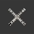 Industrial Robotic Claw With Metal Jointed Arms And Adjustable Gripping Components