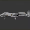 Twin Engine Military Fighter Jet With Silver Gray Body And Detailed Cockpit Wings