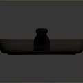 Durable Square Grill Pan with Red and Black Heat Resistant Handle for Home Kitchen Cooking