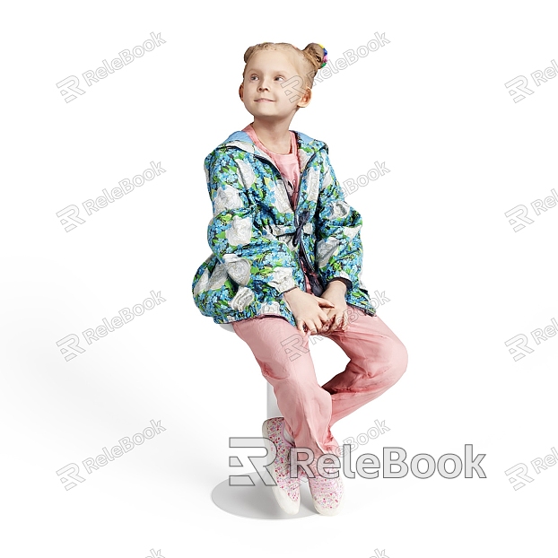 Children Children Children Girls Sitting Girls model