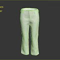 Comfortable White Trousers With Straight Leg Design Classic Waistband Modern Fit Casual Style