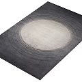 Modern Carpet Square Carpet Fabric Carpet 3d model