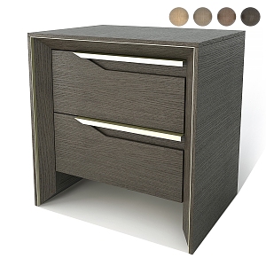 Simple Bedside Table Bedside Cabinet Decorative Cabinet Simple Cabinet Low Cabinet 3d model