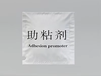 High Quality Adhesion Promoter In White Sachet Packaging For Enhancing Adhesive Bonding 3d model