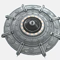 UFO flying saucer spaceship alien spaceship 3d model