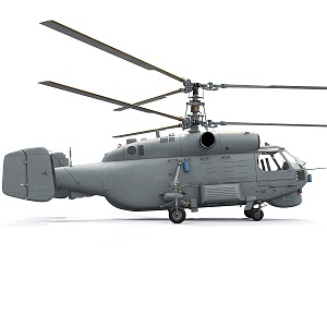 Helicopter KA27 3d model