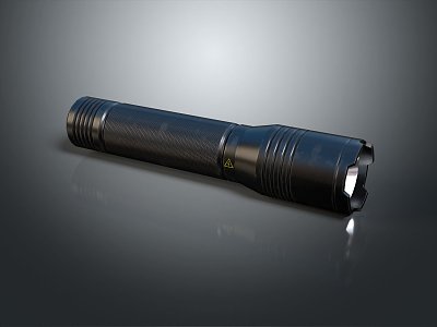 Modern flashlight military flashlight model