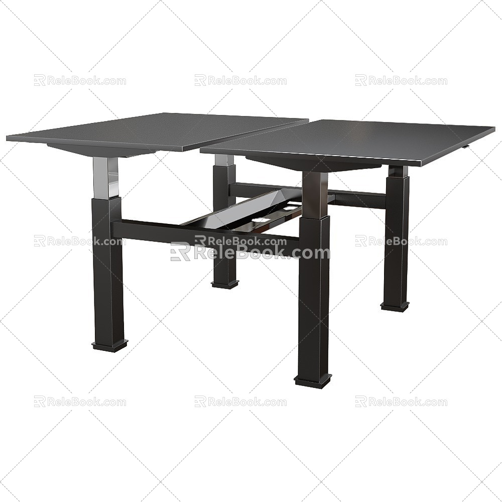 Mara Double Desk 3d model