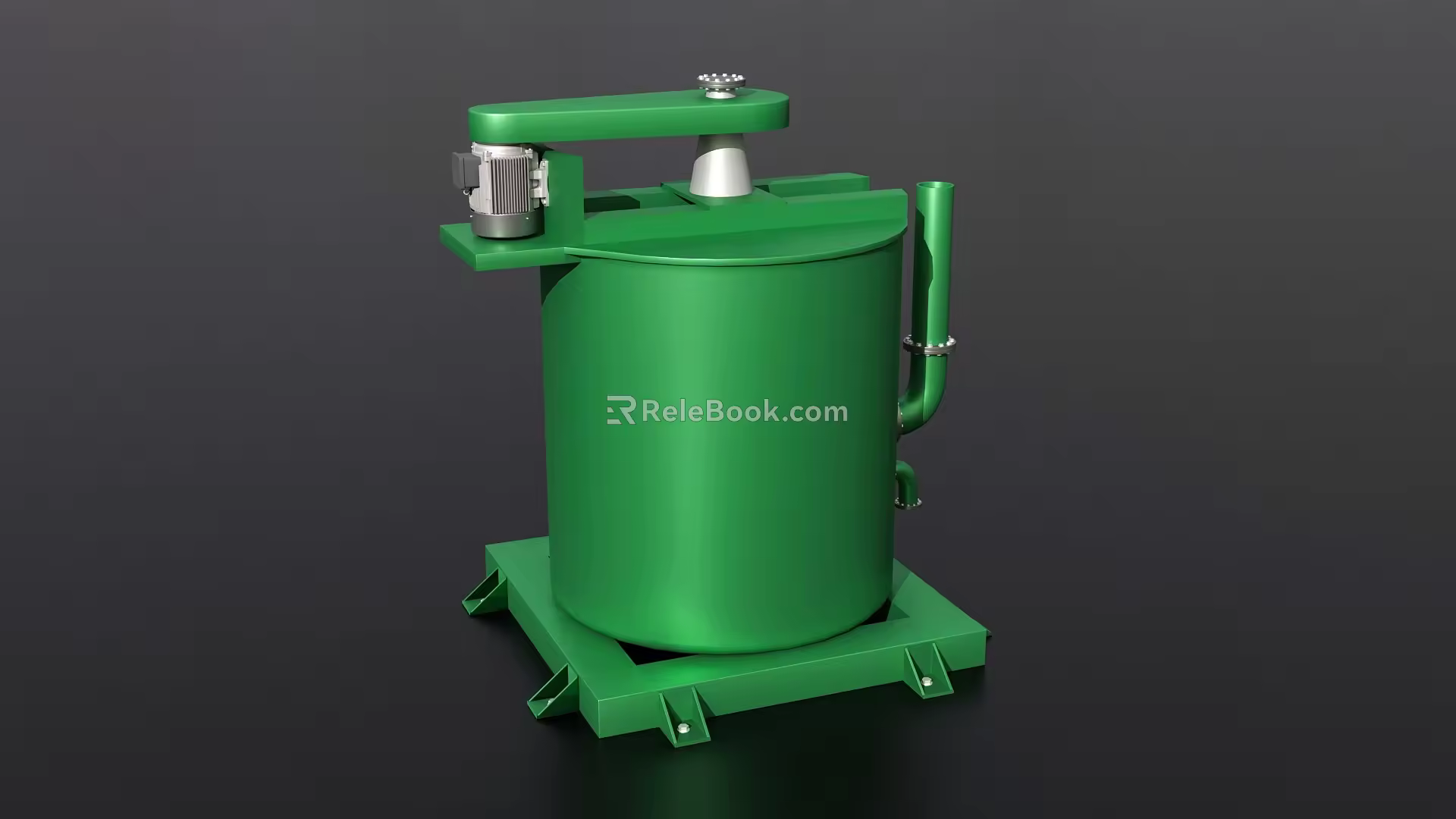 vertical mixing barrel mixing barrel 3d model