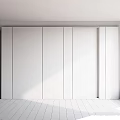 Wooden Wall Design With Chevron Pattern And Marble Accent In Contemporary Interior Style