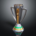 Hyundai Trophy World Cup Trophy Gold Cup World Cup 3d model