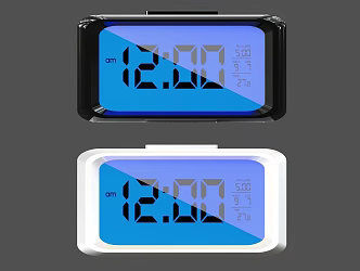 Electronic Clock Digital Clock Digital Alarm Clock Timer Electronic Watch Simple Clock Decoration Electronic Timer Electronic Clock Digital Clock 3d model