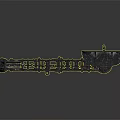 Heavy Duty Metal Crane Arm Featuring Hanging Chain Hook And Wheel Base