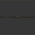 Vintage Military Rifle With Long Barrel Scope Metal And Wooden Parts Design