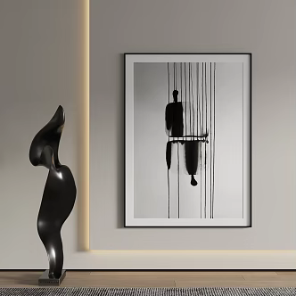 decorative painting 3d model