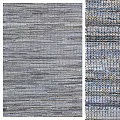 Gray And Blue Textured Square Rugs With Woven Grid Patterns Design 3d model