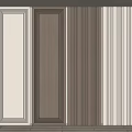 Modern wall panel 3d model