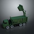 missile vehicle anti-aircraft missile vehicle cruise missile vehicle anti-tank missile vehicle military vehicle military vehicle transportation 3d model