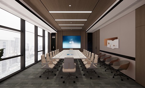 Conference Room Lecture Room 3d model