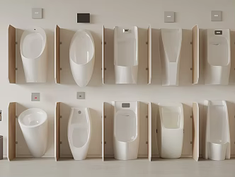 Urinal bucket urinal 3d model