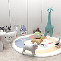 Modern Toys Jewelry Ornaments Children's Toys Children's Sculptures Animal Sculptures 3d model