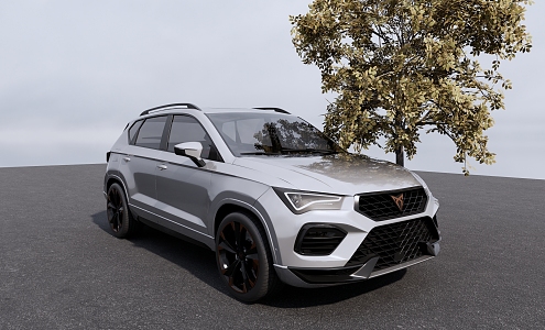 Cupra Volkswagen Ateca New Energy Vehicle Electric Vehicle Pure Electric Vehicle 3d model