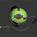 Green Handheld Sprayer with Long Nozzle and Flexible Hose for Household Garden Use