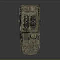Tactical Armored Military Vehicle With Missile Launcher Camouflage Paint And Multi Wheel Drive System