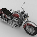 Honda Motorcycle Hyundai Motorcycle 3d model