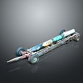 bomb missile airborne missile ship missile cruise missile high altitude bomb guided weapon cruise weapon 3d model