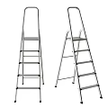 Sturdy Foldable Household Ladders With Step Design And Portable Durable Frame