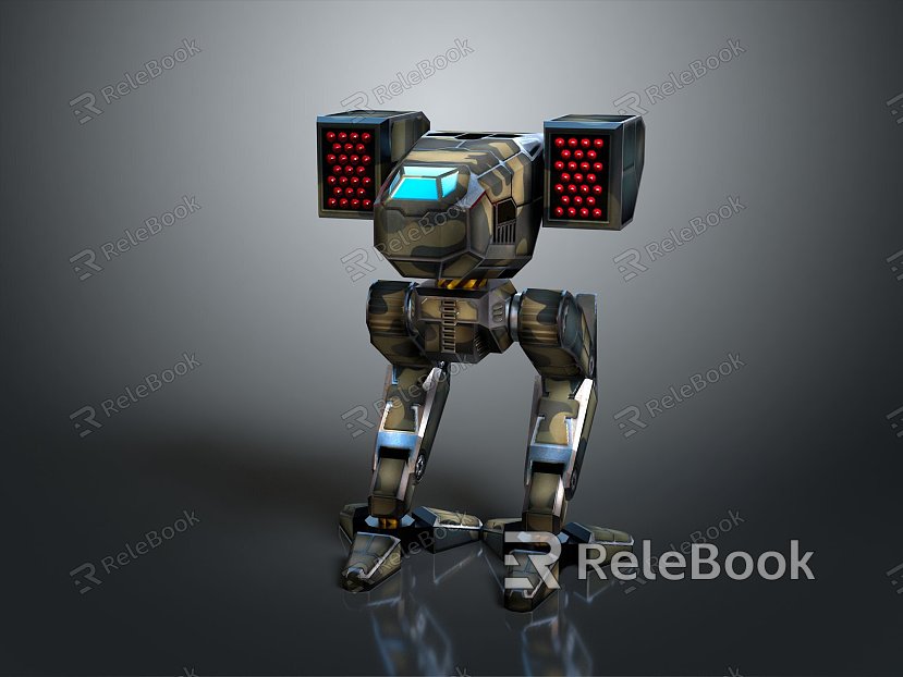 Mech Warrior Mech Soldier Machine Battlearm Mechanical Battlearm Machine Fighter Robot model