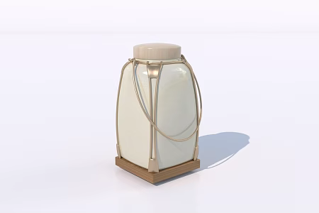 Modern ceramic ware ceramic bottle 3d model