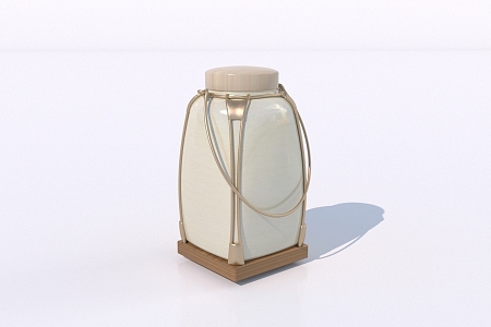 Modern ceramic ware ceramic bottle 3d model