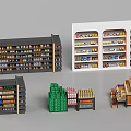 Multi Layer Display Shelves In Various Sizes For Retail Product