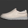 Soft Light Pink Slip On Fabric Shoes For Casual Comfortable Indoor Daily Wear